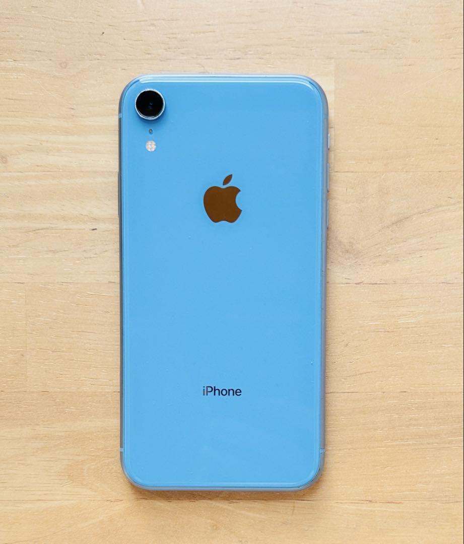 iphone XR 64g MT0E2J/A ブルー 動作品