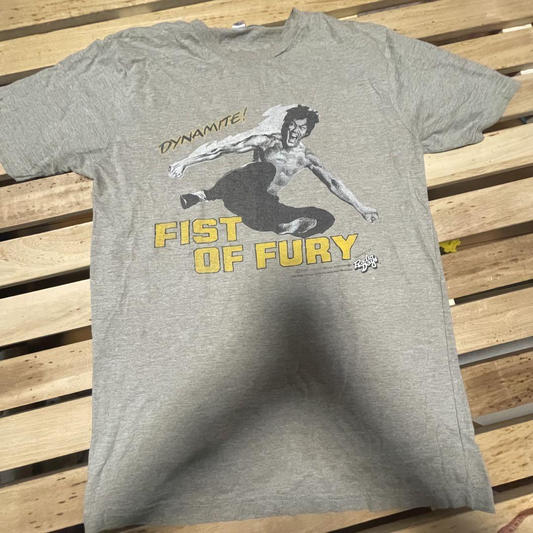 【値下げ】アメリカ製FIST OF FURY Tシャツ 1985年版ブルースリー