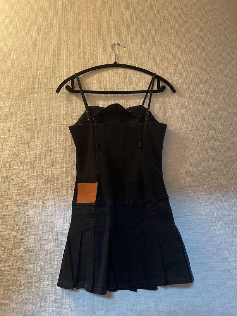 ANDMARY Bonnie denim mini dress