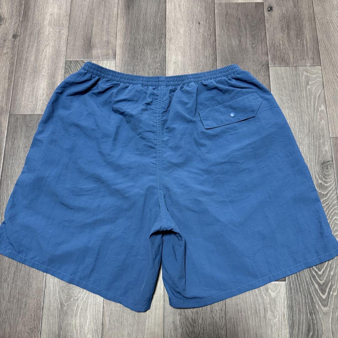 【本日特価】 15年製 patagonia バギーズショーツ 薄紺 ライトネイビー 7inch パンツ