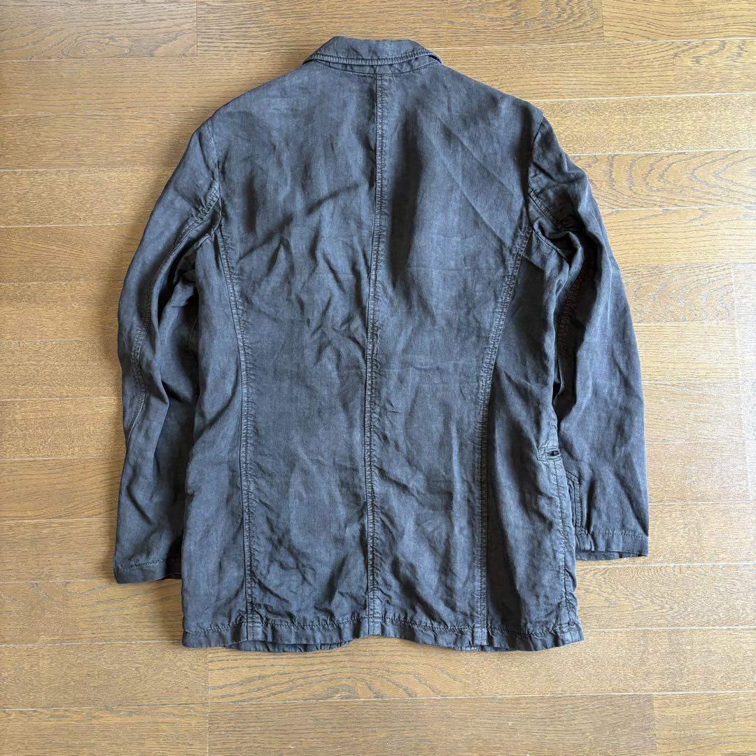 [リネン100%] ARMANI COLLEZIONI テーラードジャケット