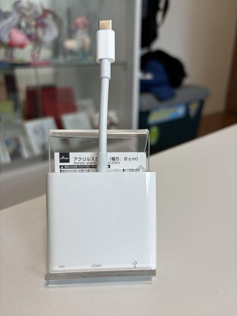 Apple純正品　HDMI↔︎TYPE-C変換ケーブル　動作テスト済み