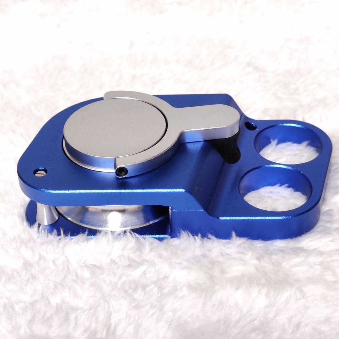 Tiny Reel タイニーリール 世界最小級 コンパクト　 釣り竿 ブルー