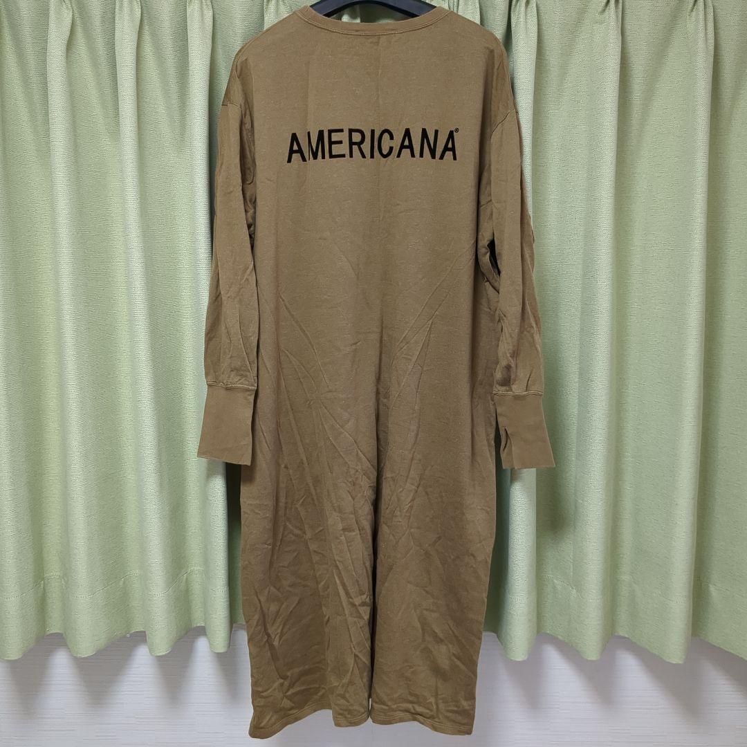 アメリカーナ AMERICANA フリークストア ワンピース 長袖FREE SIZE・AMERICANA