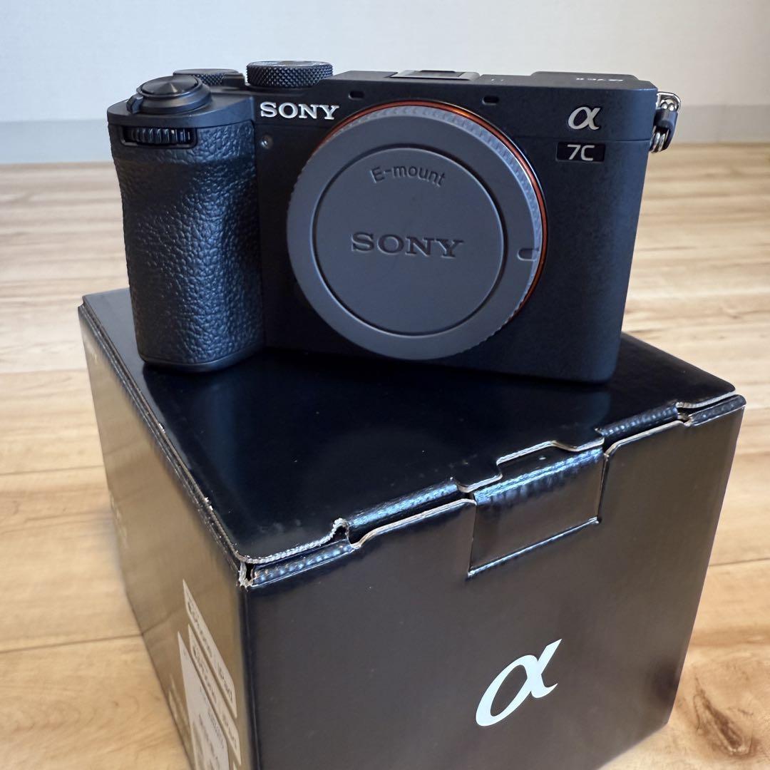 【ほぼ新品】純正バッテリ＋2個付　α7c2 ブラック　ショット数2197