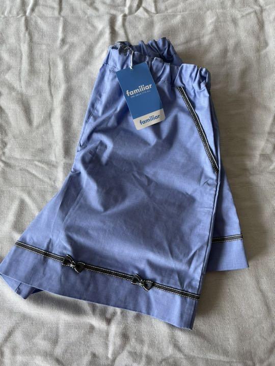 最安値豊富な 新品 ファミリア キュロット ショートパンツ TKUtM-m34238333756 未使用 familiar 在庫あ国産