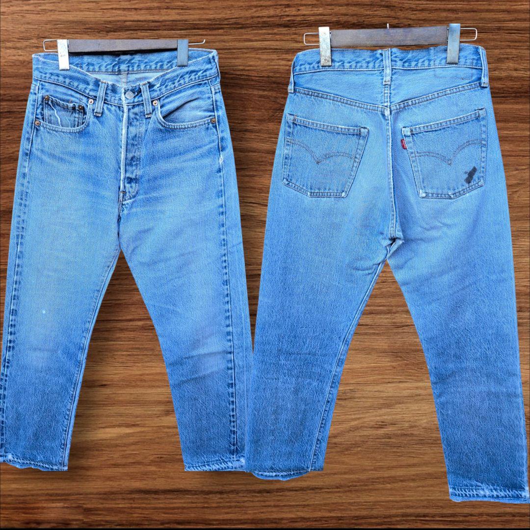 希少【80s】Levi's 501 USA製 66後期 赤耳 濃いめW36L30 希少【80s】Levi's 501 USA製 66後期 赤耳 濃いめW36L30 1980's DEAD