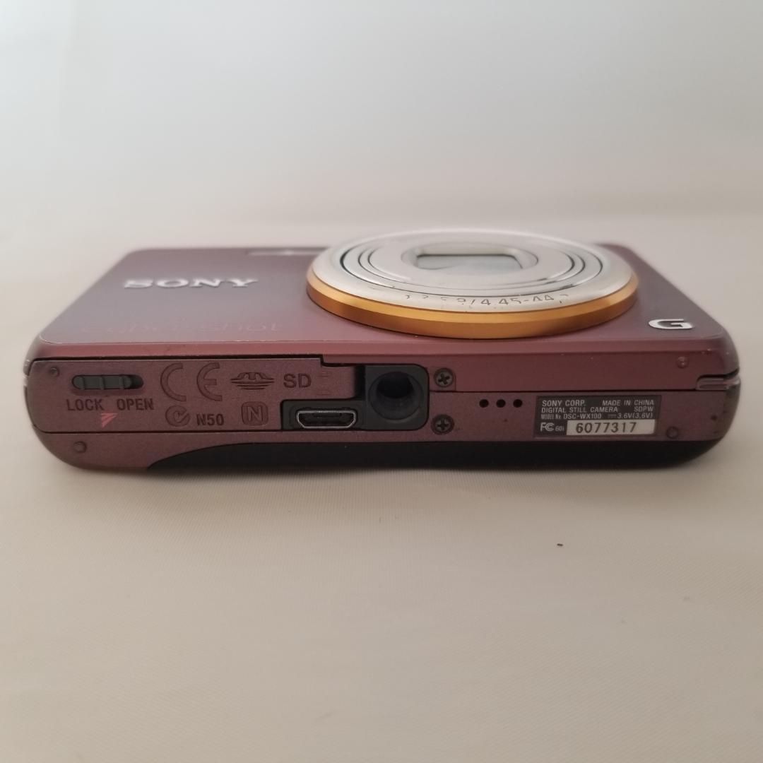 SONY Cyber-shot DSC-WX100 ブラウン ジャンク