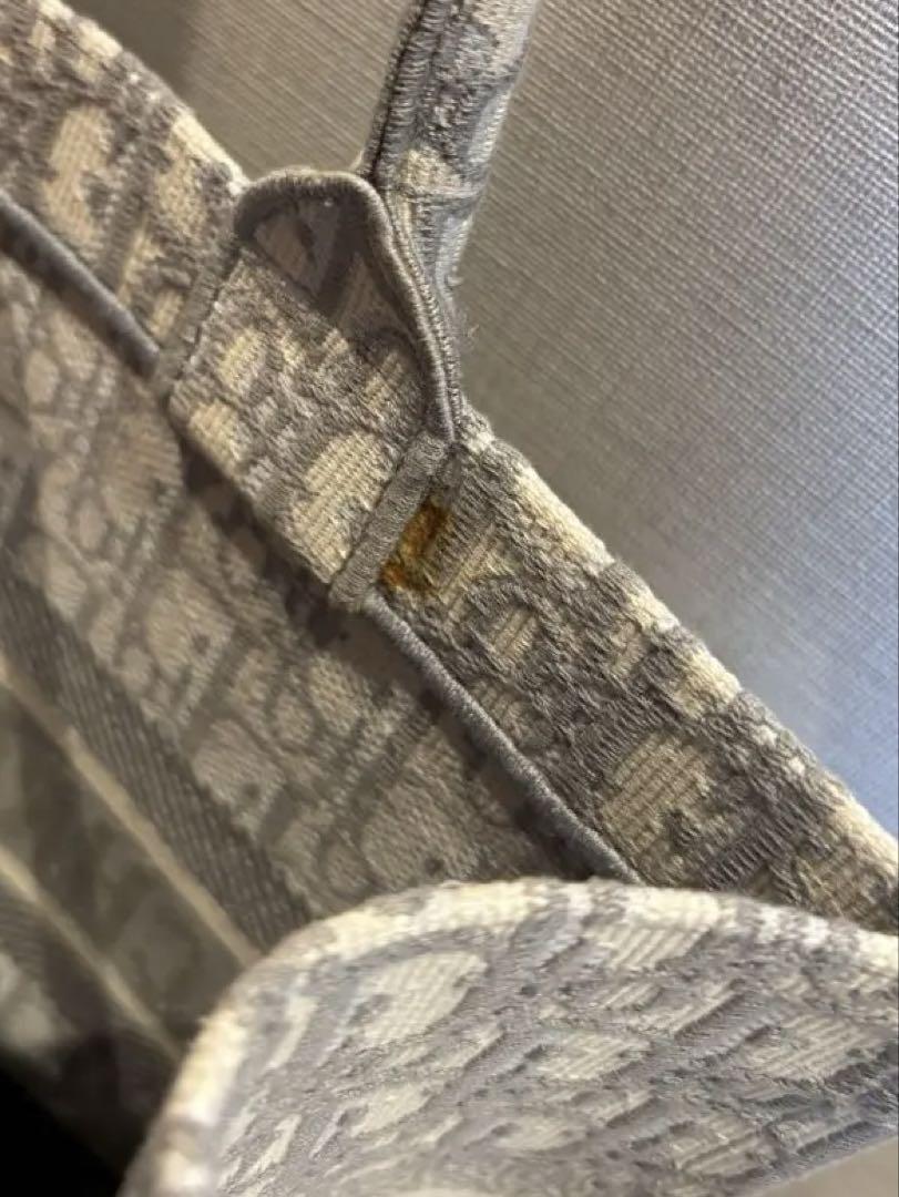【あんしん鑑定付き】CHRISTIAN DIOR ブックトートバッググレー