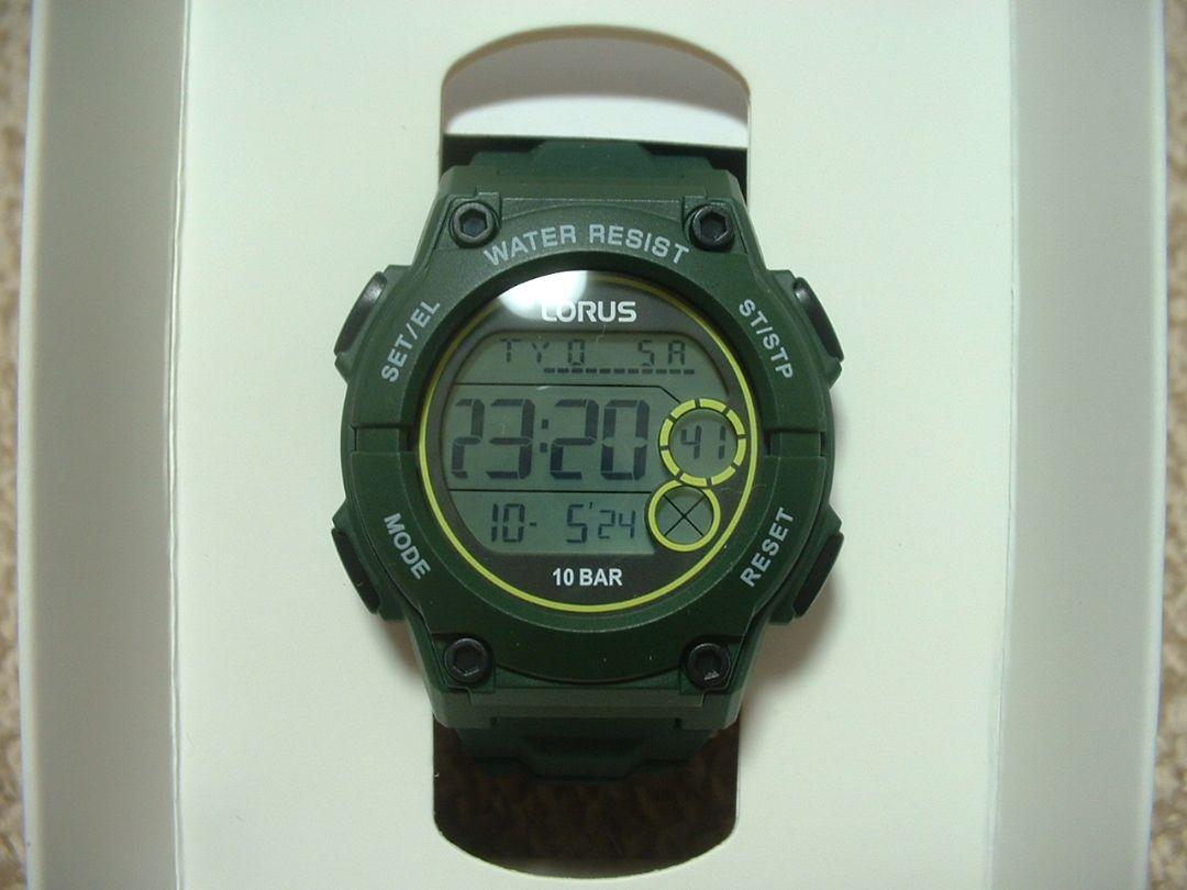 安売り！　セイコー　LORUS　デジタル　逆輸入　メンズ　腕時計
