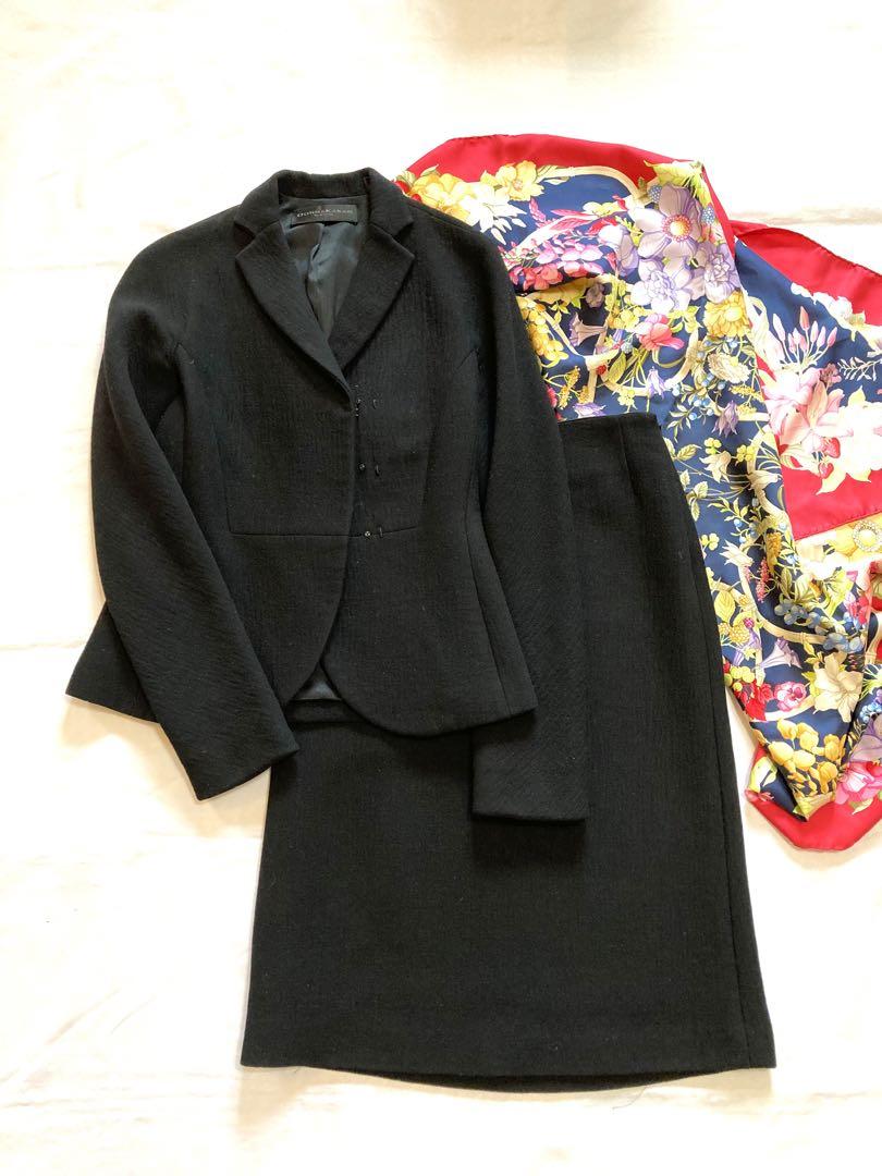 期間限定30％OFF! DONNA KARANダナキャランニューヨーク 高級ライン＊喪服にも スーツ・フォーマル・ドレス