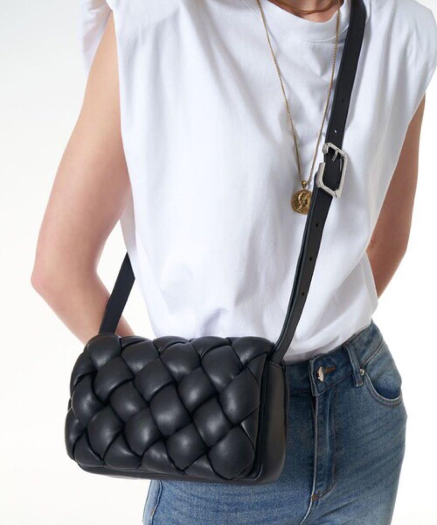 【新品】JW PEI  Maze ショルダーバッグ BLACK