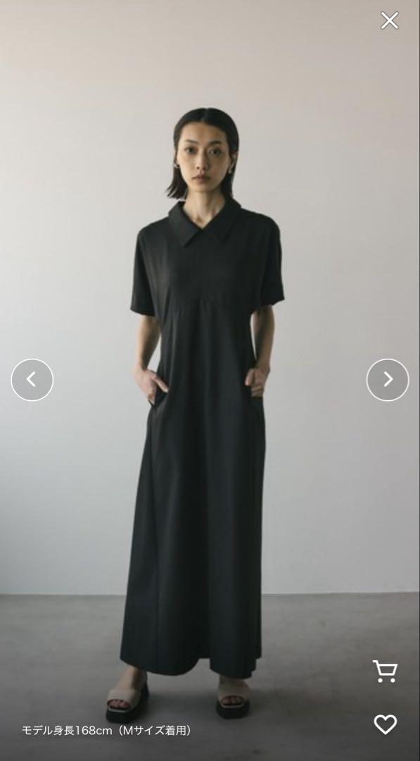 STYLEMIXER バックオープンカラーワンピース