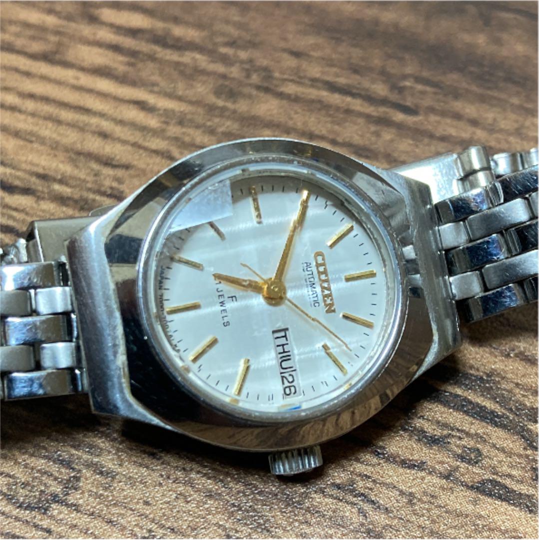 シチズン CITIZEN AUTOMATIC F 21石 ジャンク - メルカリ
