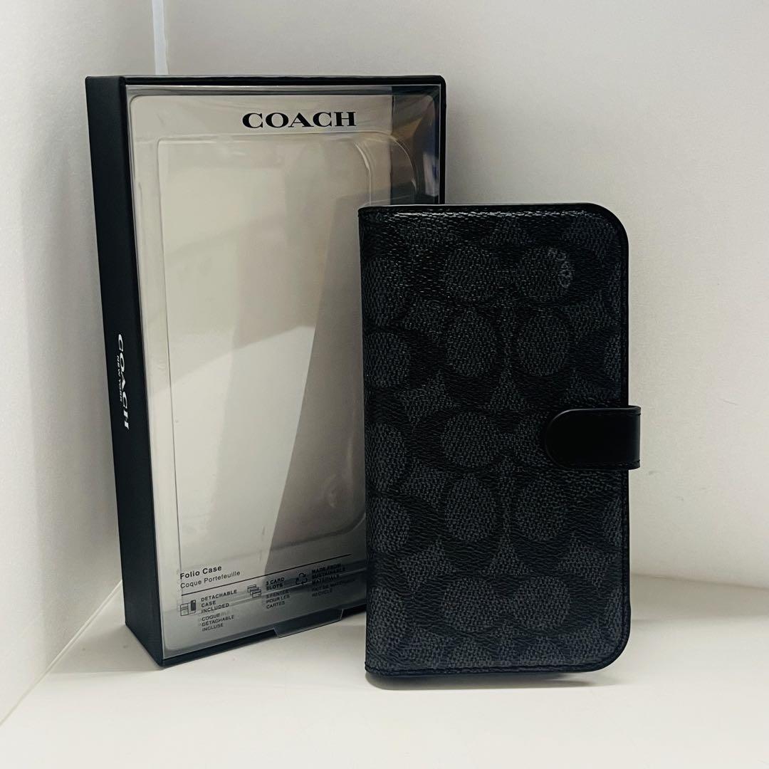 新品 コーチ iPhone14Pro iPhoneケース シグネチャー 総柄 Amazon.co.jp: Coach コーチ iPhone14pro ケース スマホケース