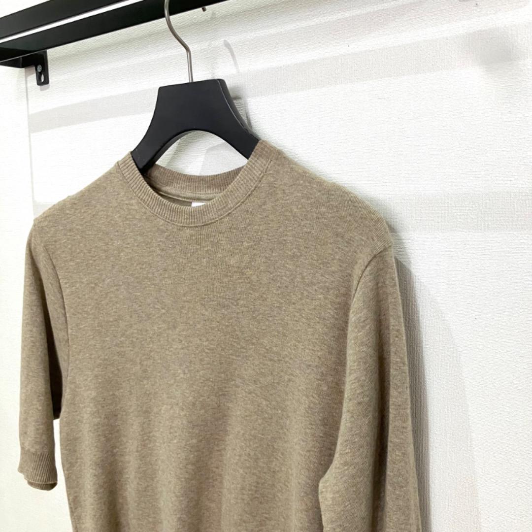 新品 GICIPI ジチピ　ARGENTO KNIT 5分袖　ニット