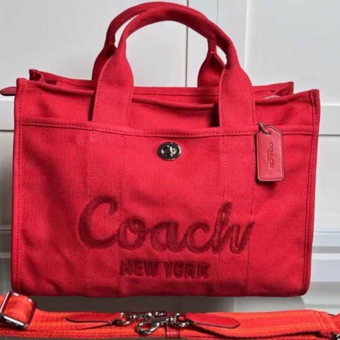 COACH CARGO キャンバストート35