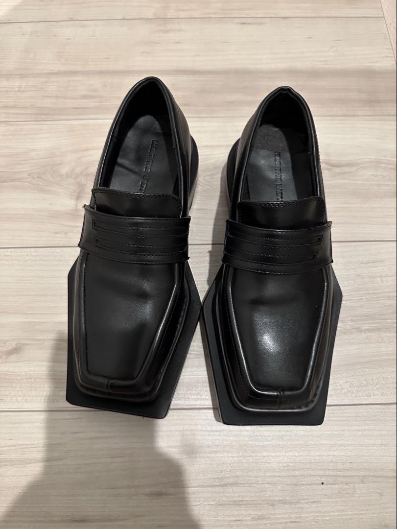 紗　【箱あり】melt the lady square loafer 紗様専用 【箱あり】melt the lady square loafer - メルカリ
