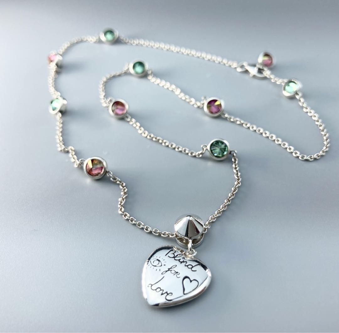 グッチ GUCCI ネックレス レディース BLIND FOR LOVE HEART