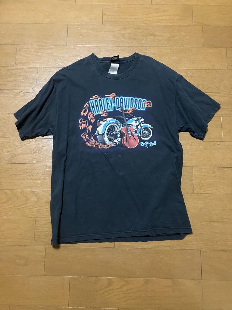 Harley-Davidson バイクTシャツ 黒バイクウェア・装備