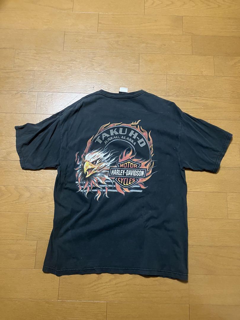 Harley-Davidson バイクTシャツ 黒