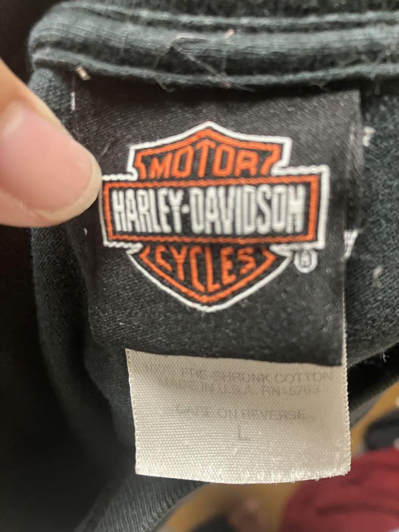 Harley-Davidson バイクTシャツ 黒