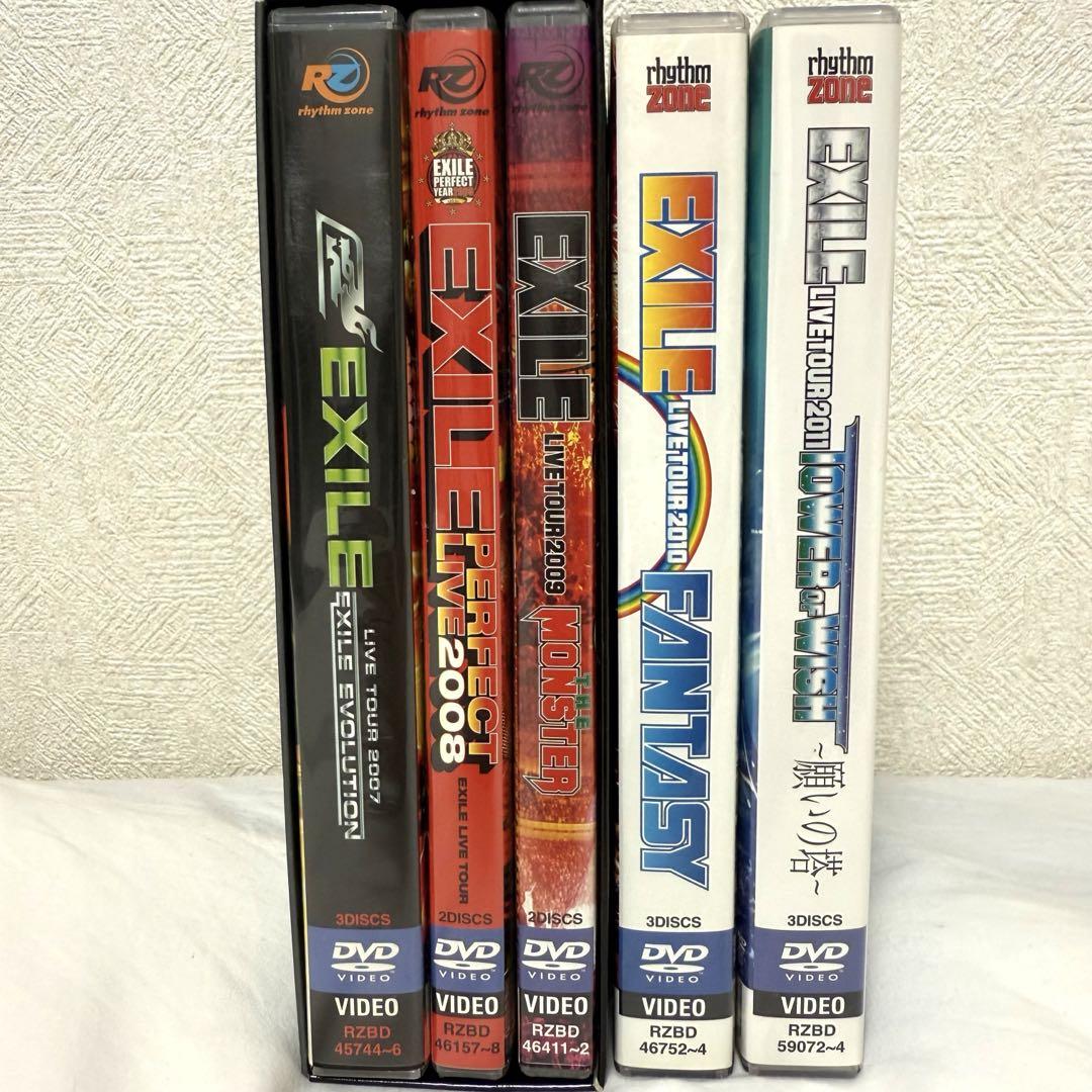 EXILE ライブ DVD 5枚セット まとめ売り - メルカリ
