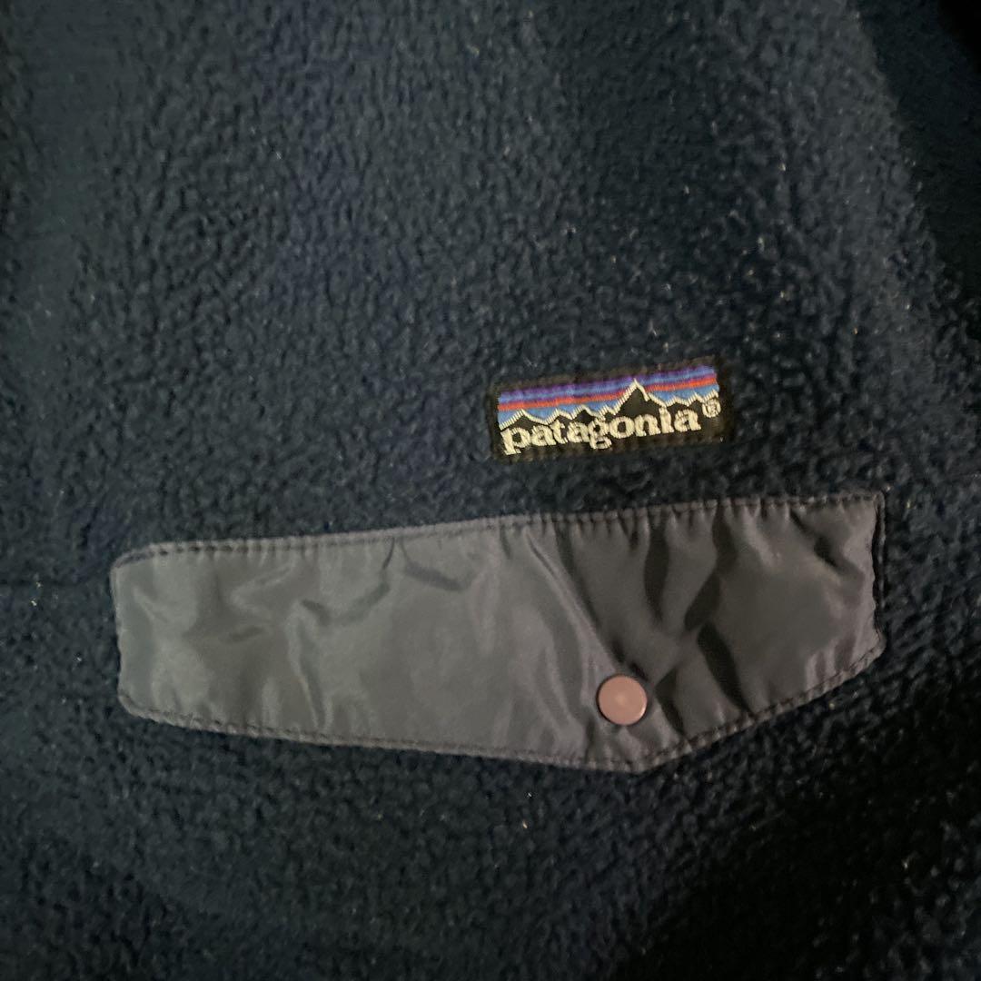 patagonia フリースジャケット XL ネイビー