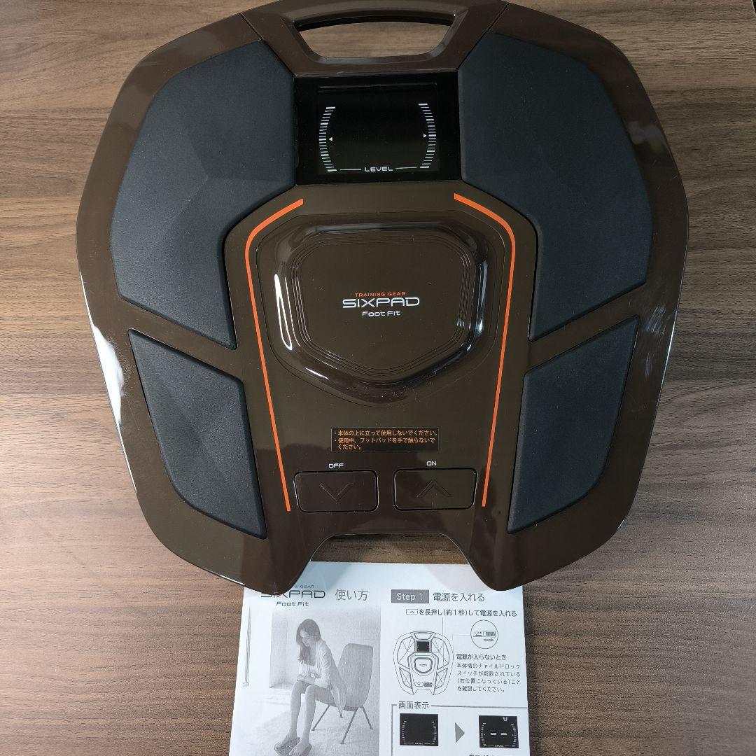 ⑪シックスパッド　SIXPAD　正規品　フットフィット　footfit ブラウン
