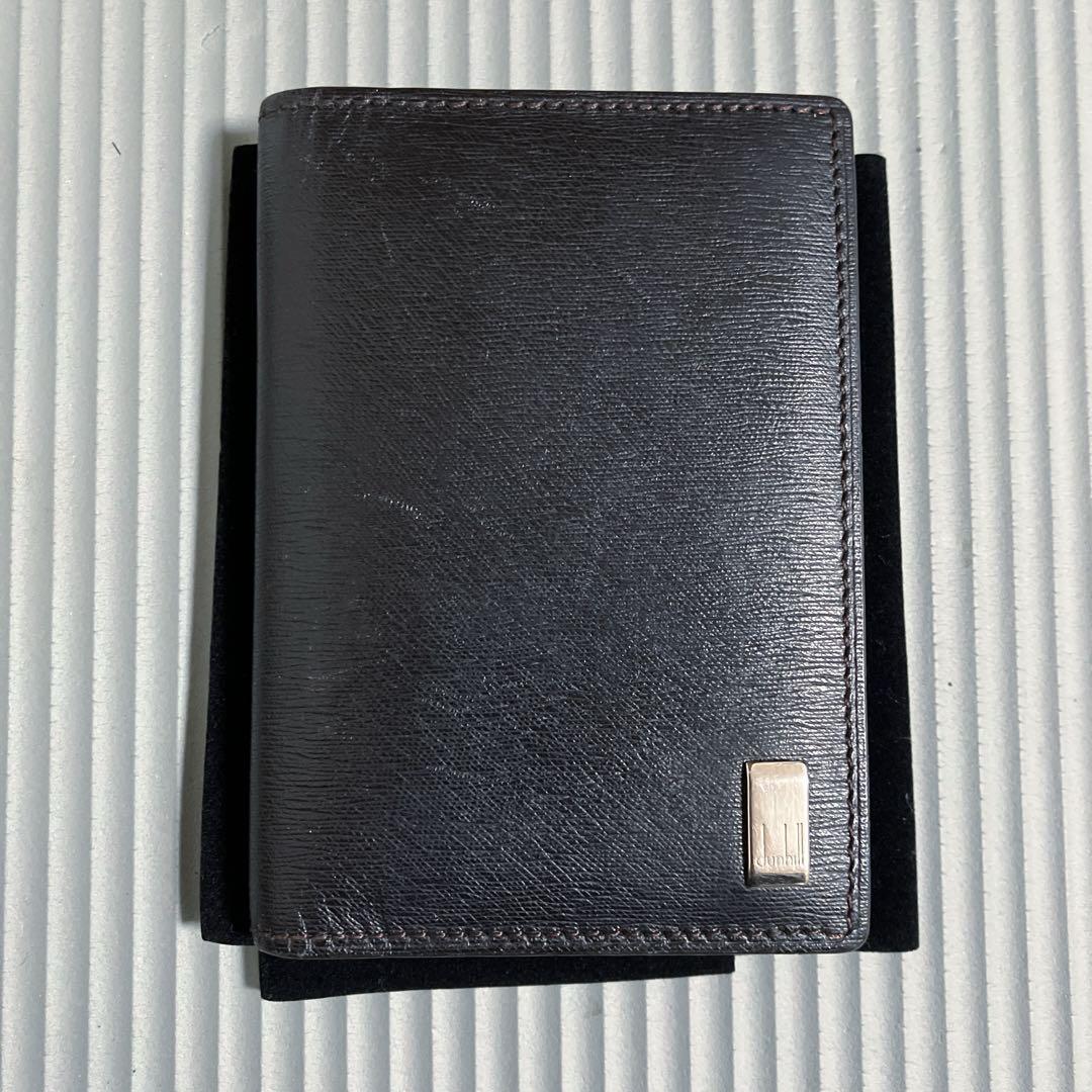 【美品】dunhill 名刺入れ　カードケース 本革