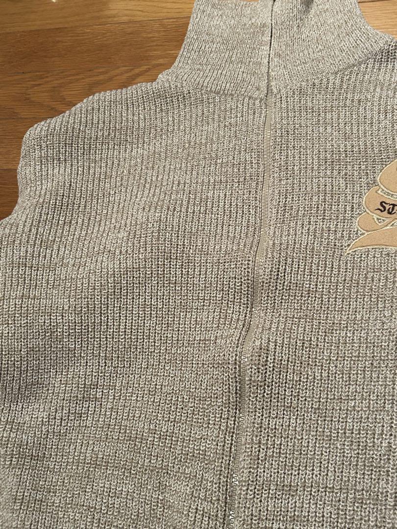 old stussy big4ドライバーズニット