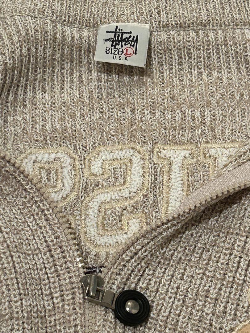 old stussy big4ドライバーズニット