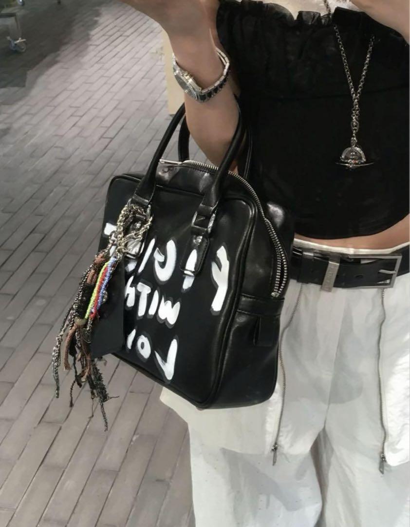 garcons GIRL 限定 コムデギャルソンガール ペイントバッグ BAG