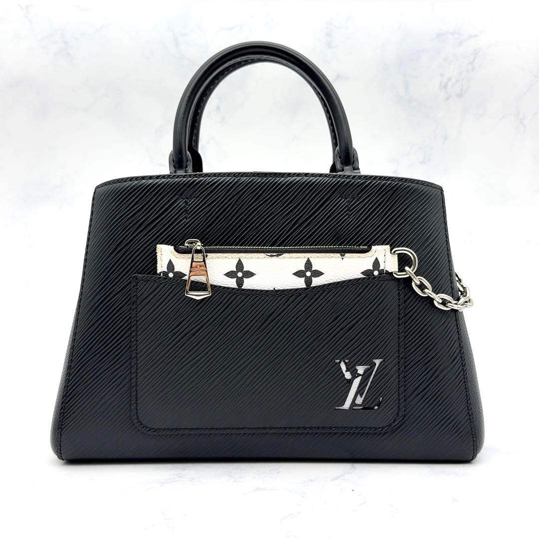ルイヴィトン マレルトート BB エピ ハンドバッグ 2way 黒 ブラック