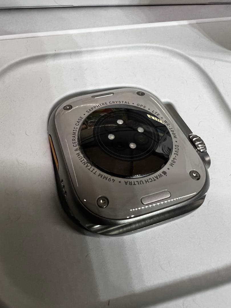 Apple Watch ultra 2 ネイビー バンド 本体 美品 Apple Watch ultra 2 ネイビー バンド 本体 美品