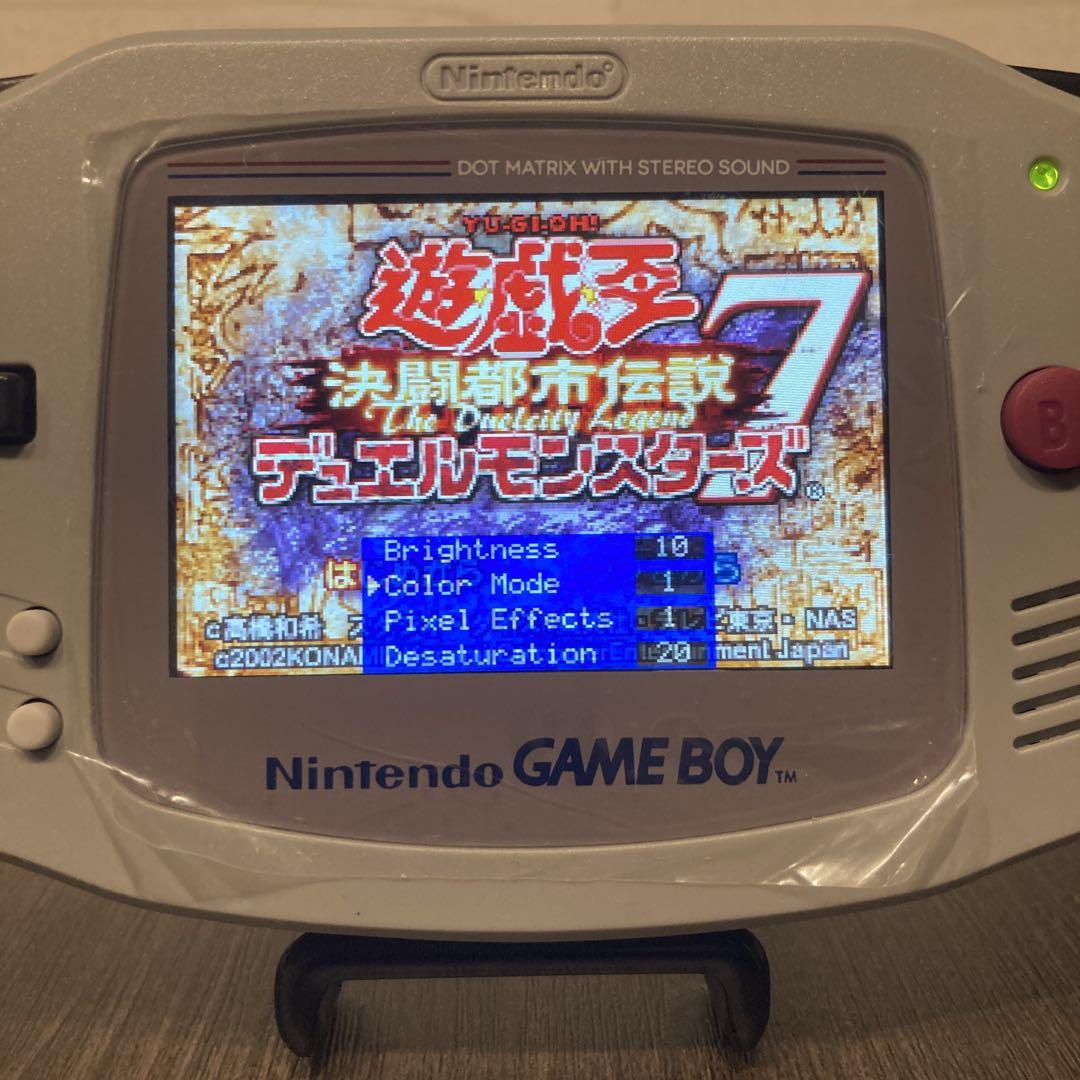 【ゲームボーイアドバンス】 IPS 液晶 V5 GBカラー GBA