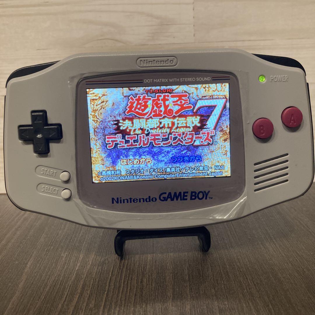 【ゲームボーイアドバンス】 IPS 液晶 V5 GBカラー GBA