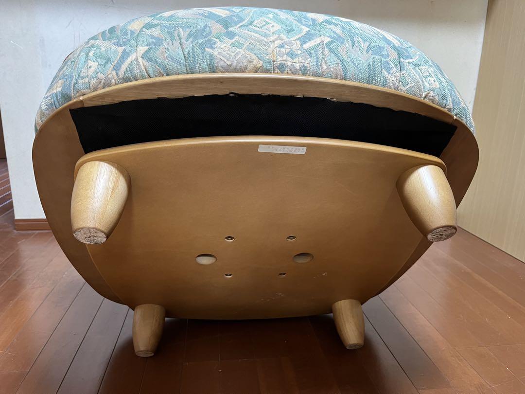 【愛知周辺手渡し大歓迎】【美品】 カリモク　回転式　シングルソファー