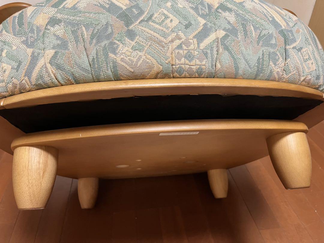 【愛知周辺手渡し大歓迎】【美品】 カリモク　回転式　シングルソファー