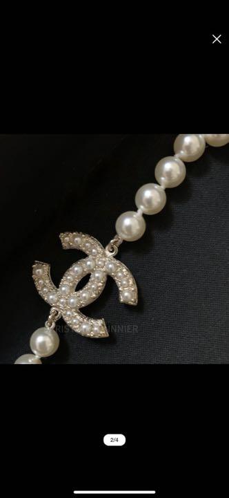 CHANEL]100周年記念パールネックレス
