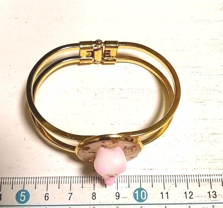今季ブランド きらきらフラワーにゃんこのバングル、ぐで猫 ブレスレット ハンドメイド¥9,900-thulokitab.com 今季ブランド きらきらフラワーにゃんこのバングル、ぐで猫 ブレスレット ハンドメイド¥9,900-thulokitab.com