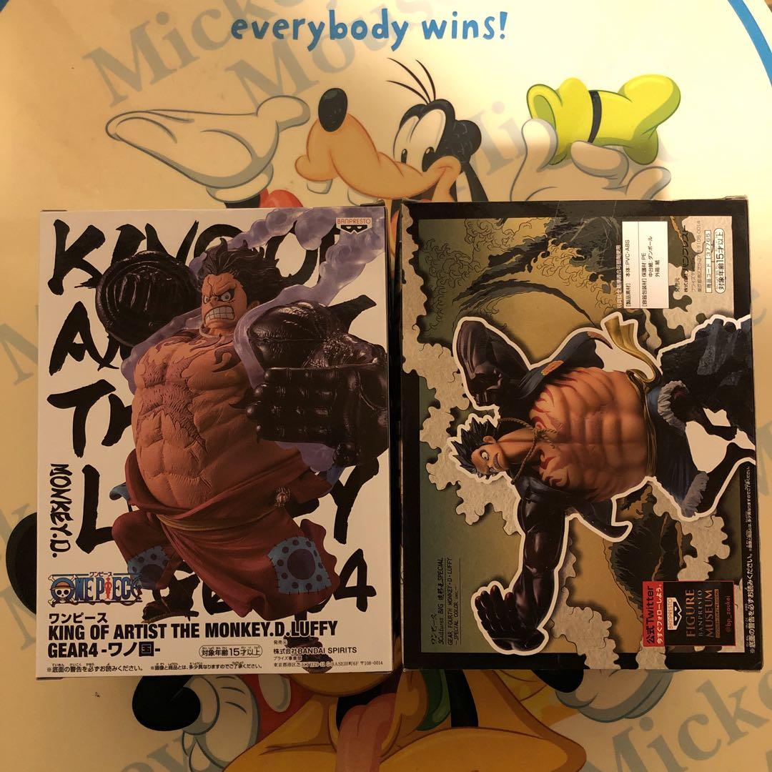 ワンピースフィギュア　ルフィ　セット売り
