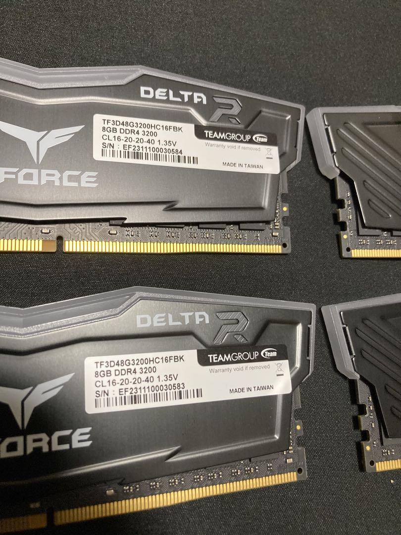 Team RGB DDR4 3200Mhz 32GB メモリ 8GBx4枚