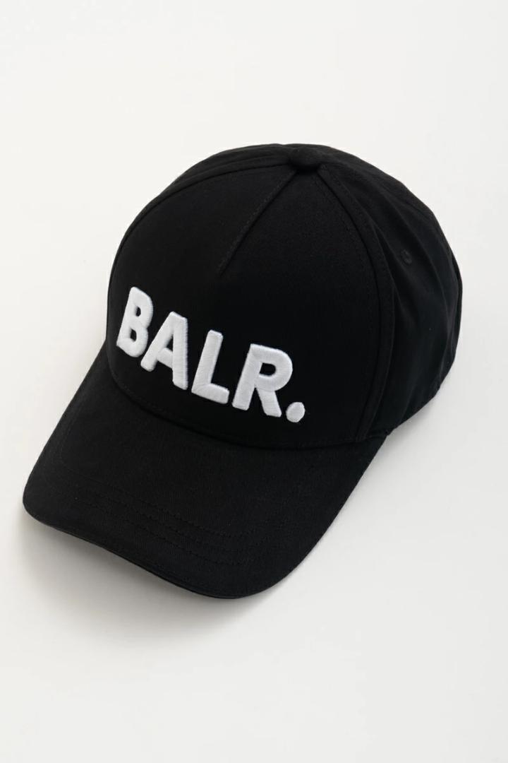 BALR.キャップ黒×白Fサイズ B10015