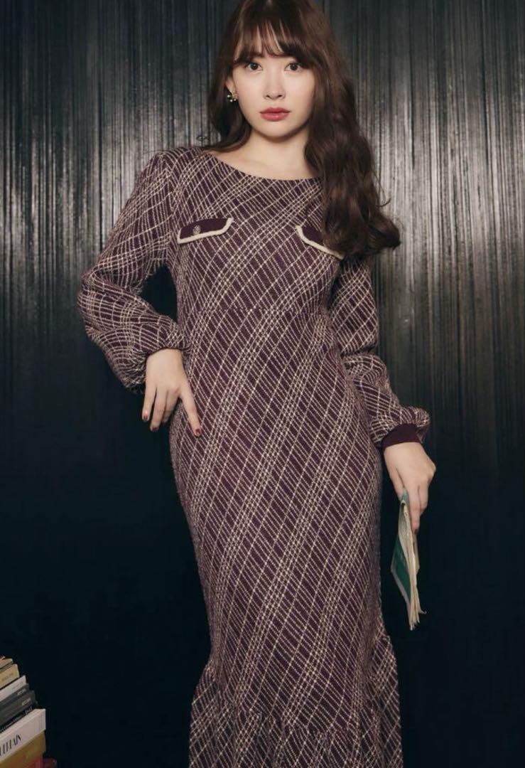 Herlipto Vosges Jacquard Knit DressM・Herlipto