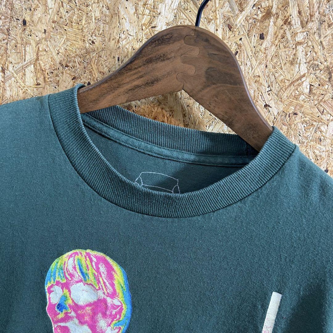 ブロックハンプトン　ロングＴシャツ　バンド　サーモグラフィー　妊婦　HIPHOP