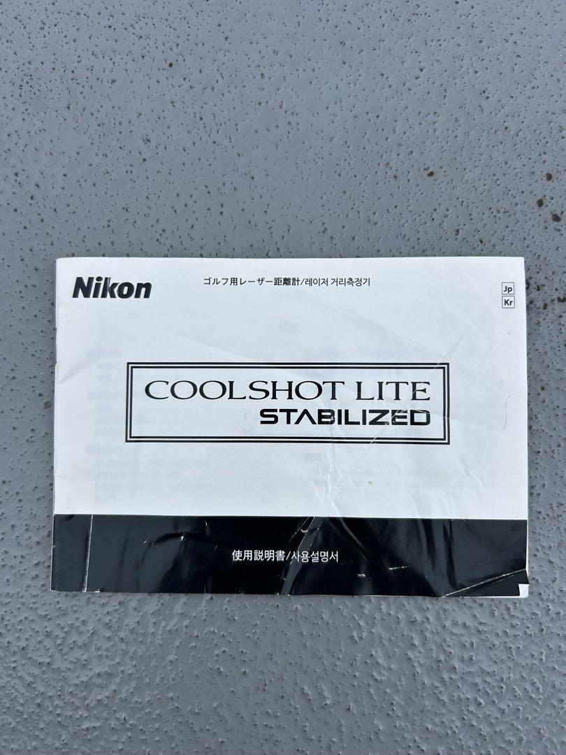 ラウンド用品・アクセサリー Nikon COOLSHOT LITE STABILIZED
