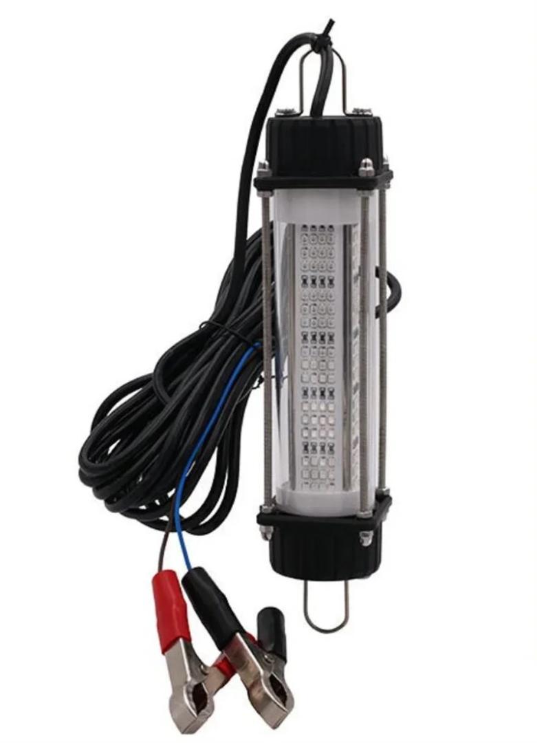 DC12V 120W LED 集魚灯 水中ライト (ホワイト) 7ｍコード 付