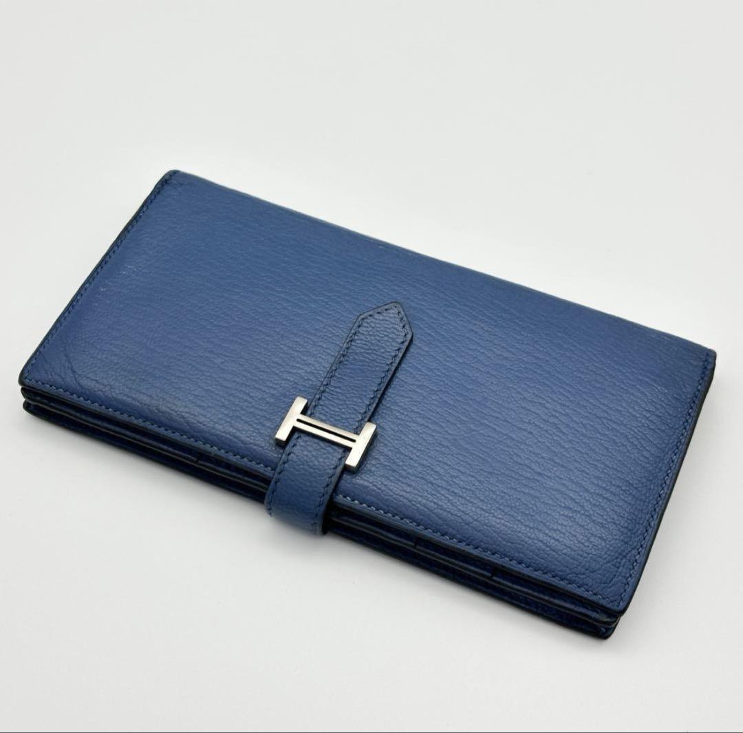 極美品】HERMES べアンスフレ シェーブル X刻印 ブルートン