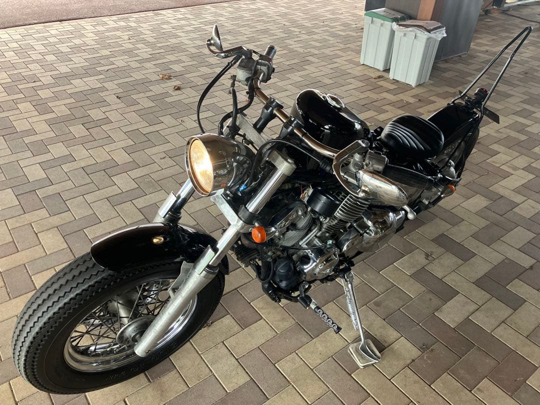 予備検査付き❗️YAMAHA ドラッグスター400 油脂類交換 社外タンク 予備検査付き❗️YAMAHA ドラッグスター400 油脂類交換 社外タンク